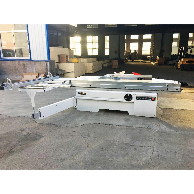 ZICAR wood base panel saw machine with scoring blade for cutting wood