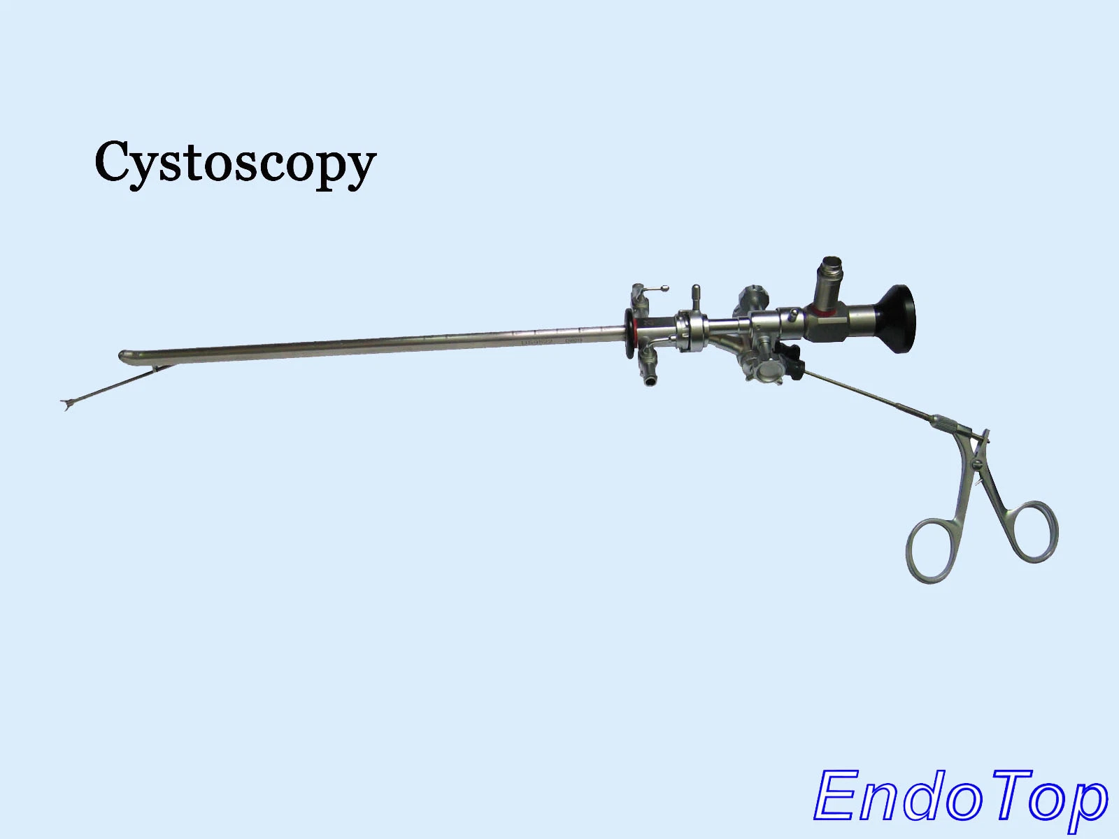 Urología Cistoscopio Juego Completo Incluyendo Endoscopio de 0 grados y 30 grados, Vaina, Pinzas, Puente