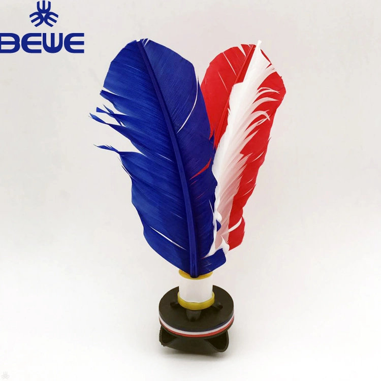 OEM exportado colorido Fancy Featherjianzi Shuttlecock personalizado