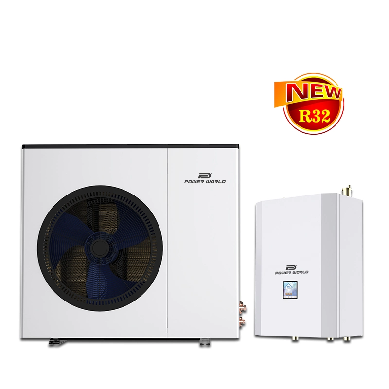 Full Inverter Split Air Source Heat Pump Evi R32 ERP a+++ High R410 Air Source Heat Pump for Hot Tub