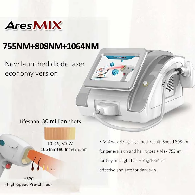 2021 Portable Painless Laser Hair Removal Laser Beauty Equipment