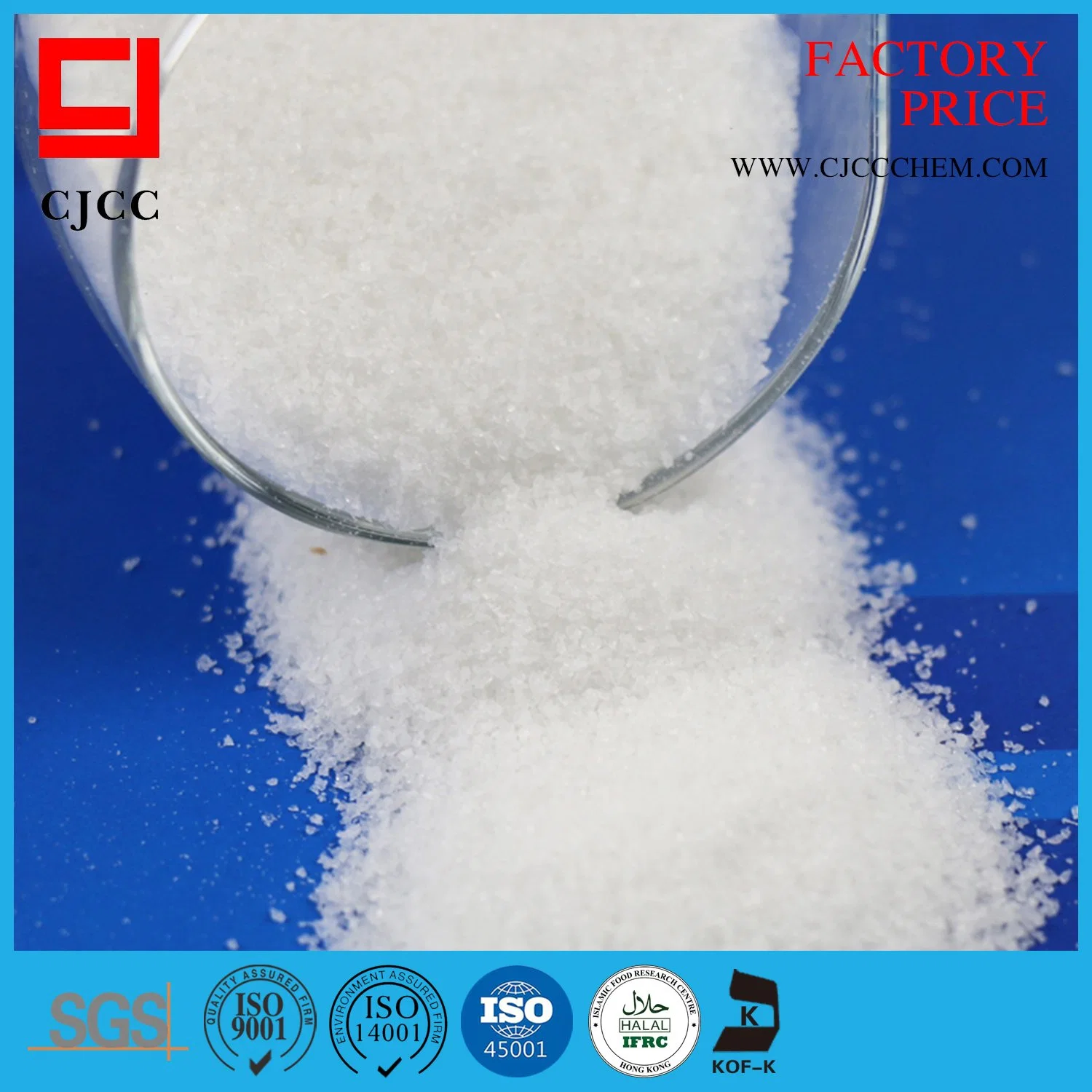 Manufacturer Supply Sugar Making Treatment Chemicals Flocculant Polyacrylamide Polymer Powder