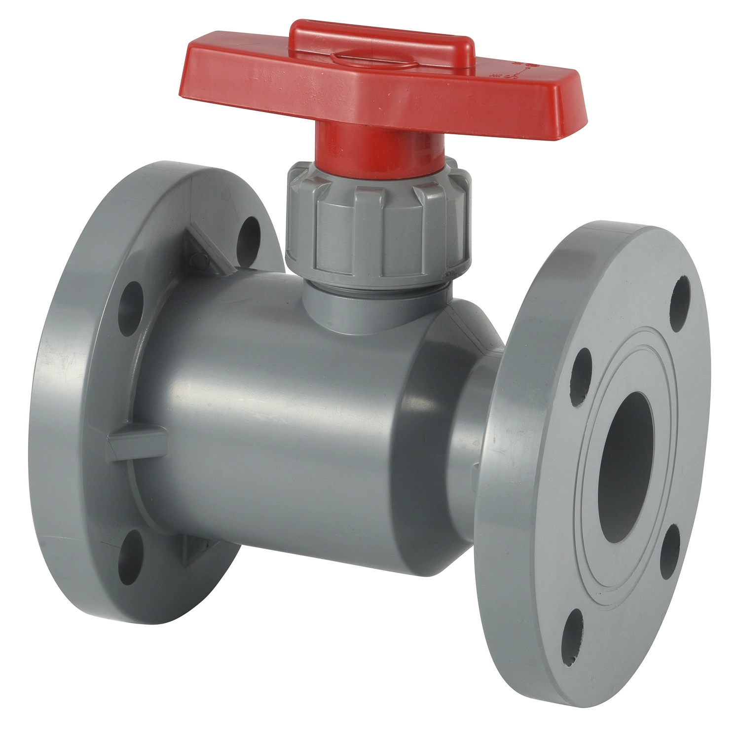 Top Quality Chemical Industry PVDF Flange Type Ball Valve