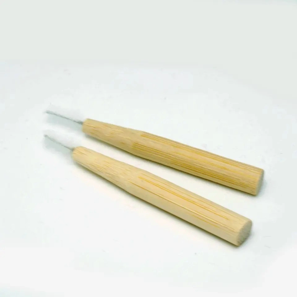 Bulk Low Price Eco-Friendly Bamboo Slim Natural Colors Biodegradable Interdental Gum Brush