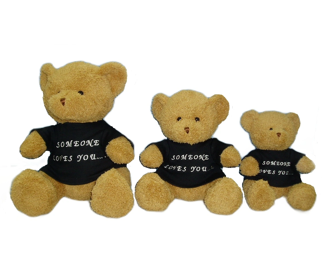 Custom Kids Baby Promotion Gift Soft Stuffed Plush Teddy Bear Toy Factory