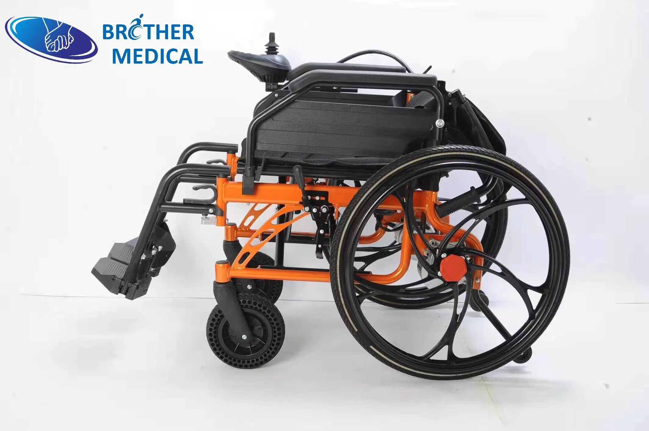 Rehabilitation Therapy Supplies Manual Travel Electric Wheelchair for Disabled