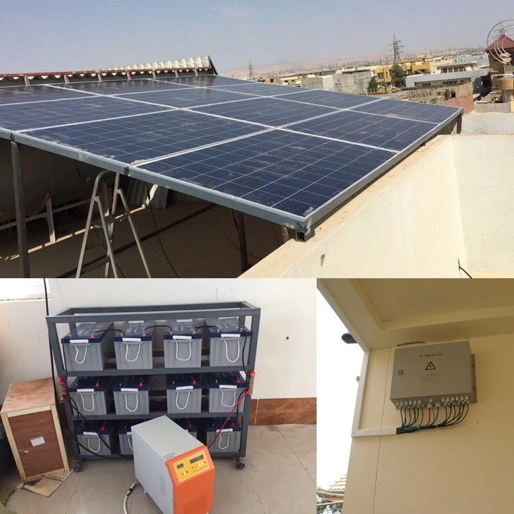 Solarstromsystem / Home System / Off Grid Sun Stromversorgung DC AC Solarpanel 5kwp Speicher