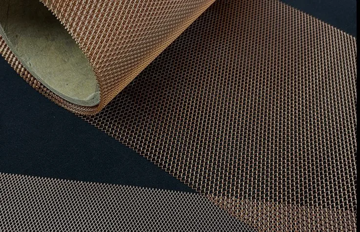 Ultra Thin Copper Mesh Expanded Precision Grid