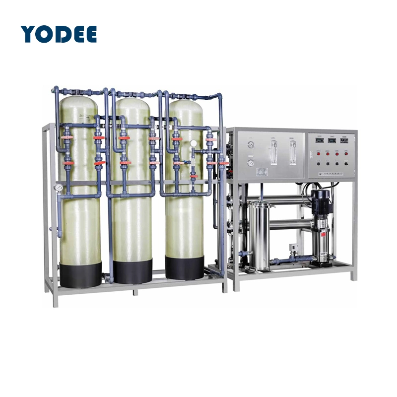 Automatic Control 1000L Water Treatment Plant RO System for Cosmetic Factory