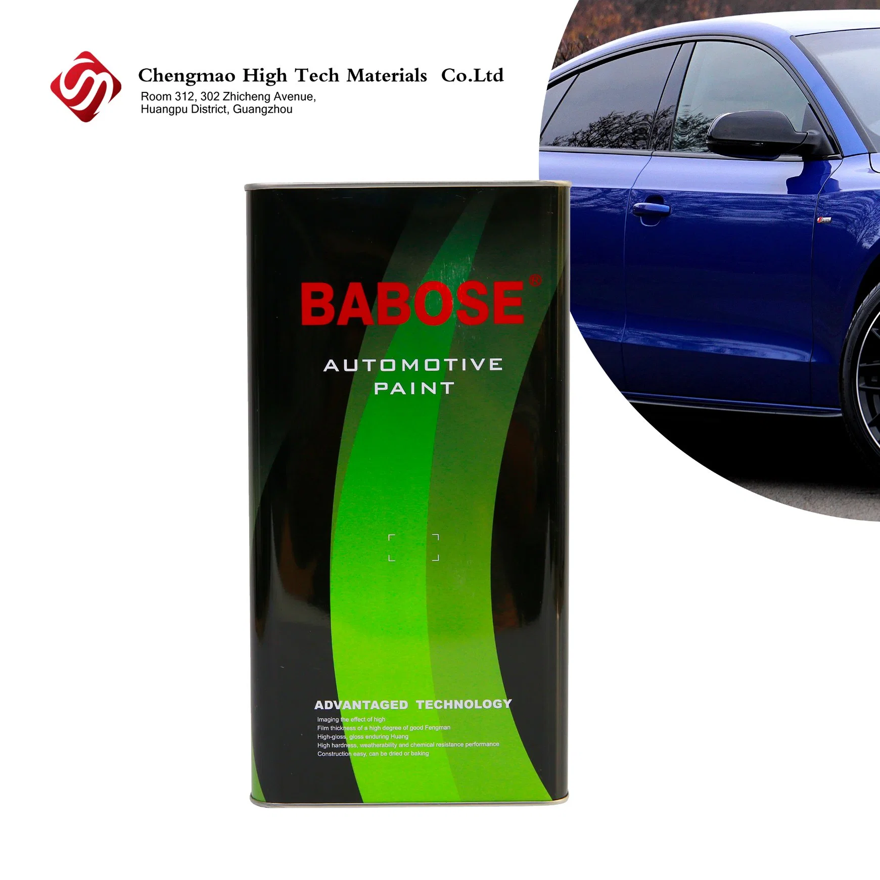 Automotive Paint 2K Solid Colors for Autobody Repair Car Paint Manufacturer