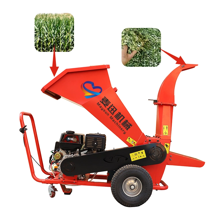 Orchard Mobile Machinery Branch Crusher Agricultural Machinery Crushing Machine Wood Chipper