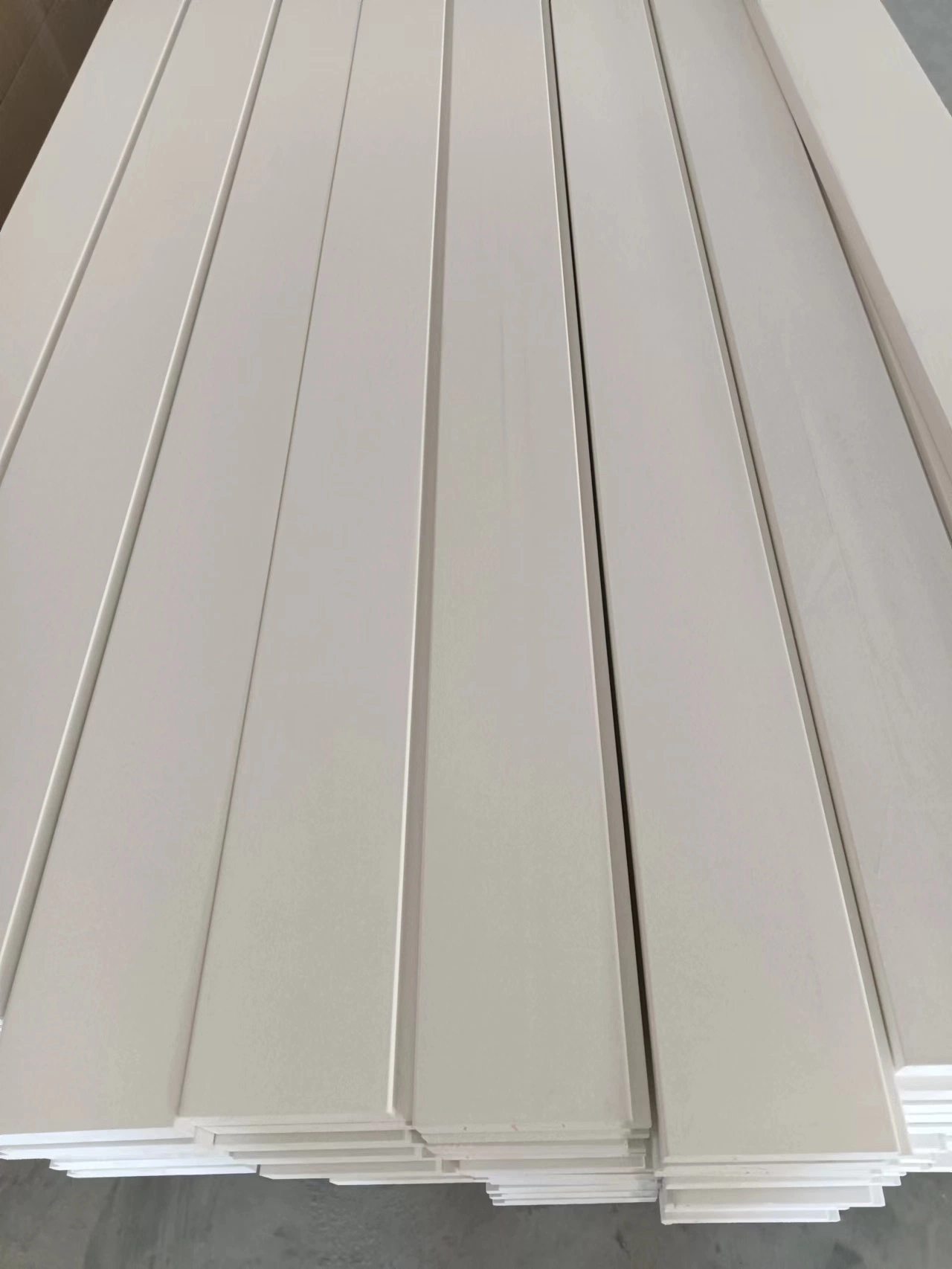 Primed Wood Shutter Component Wood Window Frame Flat Jambs