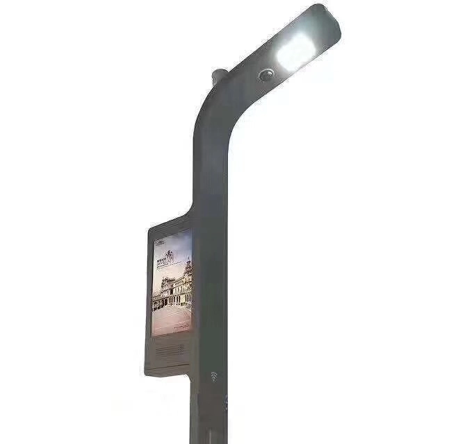 Outdoor Advertising LED Screen Patch Full Color Custom Light Pole LED Display