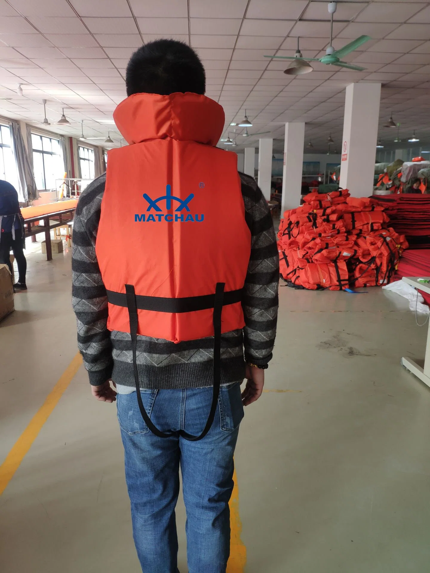 ISO12402-4 100n Strong Good Quality Life Jacket Vest for Rafting