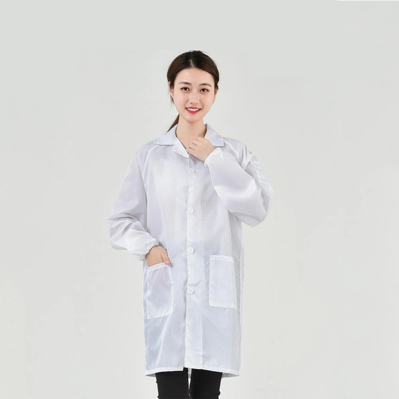 ESD Clothes and Work Coats Antistatic Lab Coat ESD Smock Suit Uniform