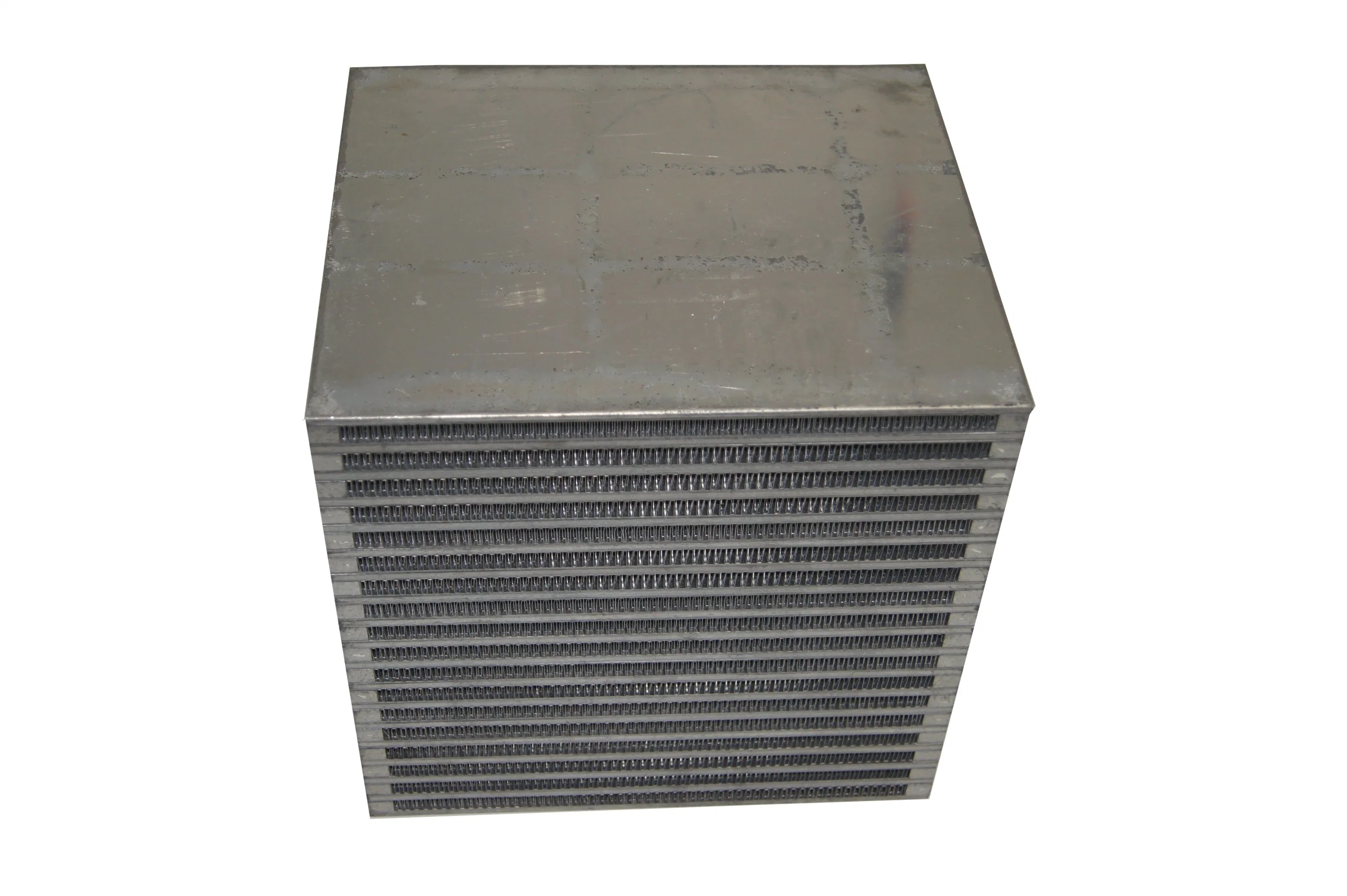 Bar-Plate Fin Heat Exchanger Radiator for Small Machinery