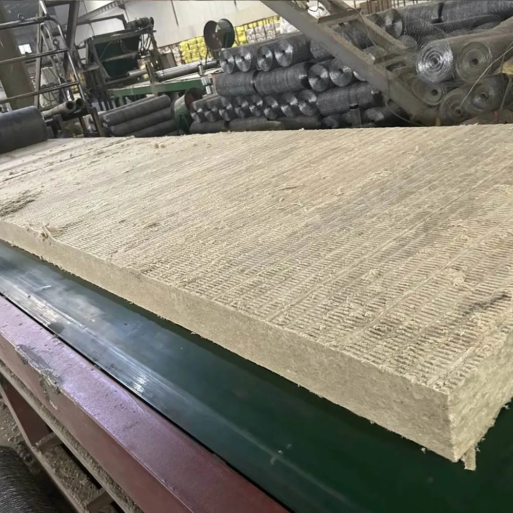 Sound Heat Insulation Materials Mineral Wool Rock Wool Blanket for Building Insulation