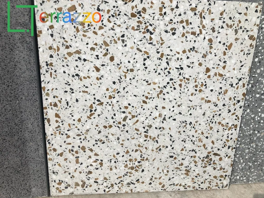 Easy Clean Environment-Friendly Terrazzo Tiles/Pavers