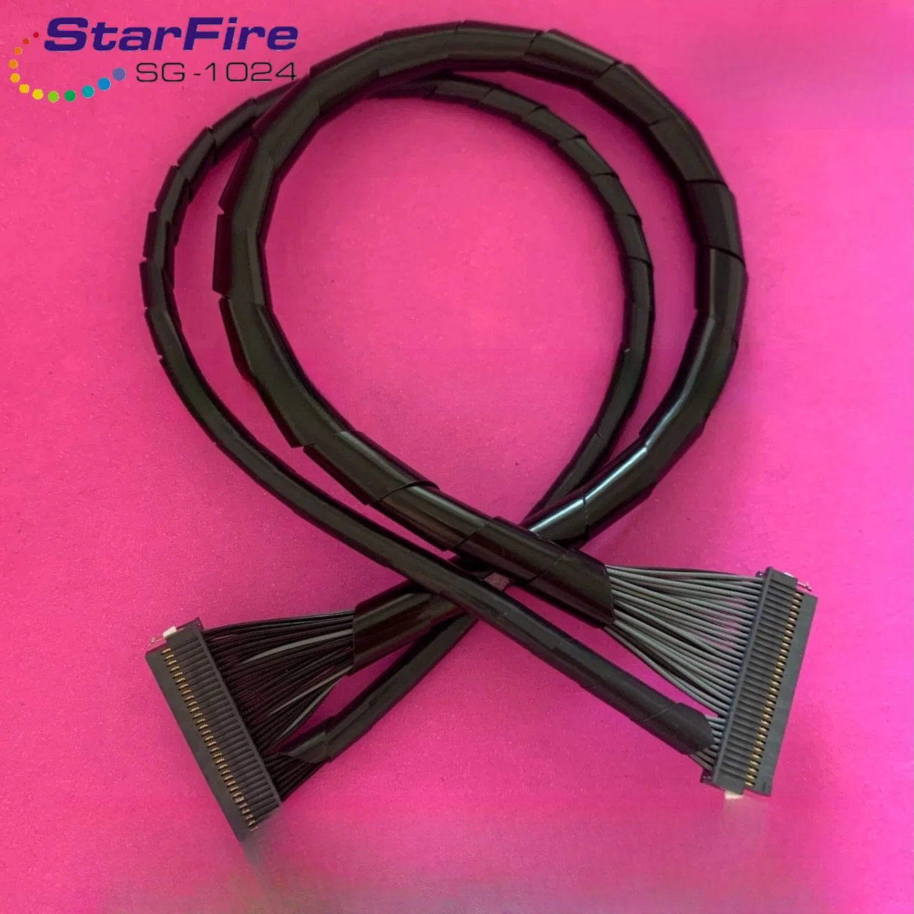 Starfire 1024 Printhead Cable 60pins Spectra Starfire 1024 Print Head Data Cable for Wit-Color Flora Gongzheng Inkjet Printer 1024 Head Cables