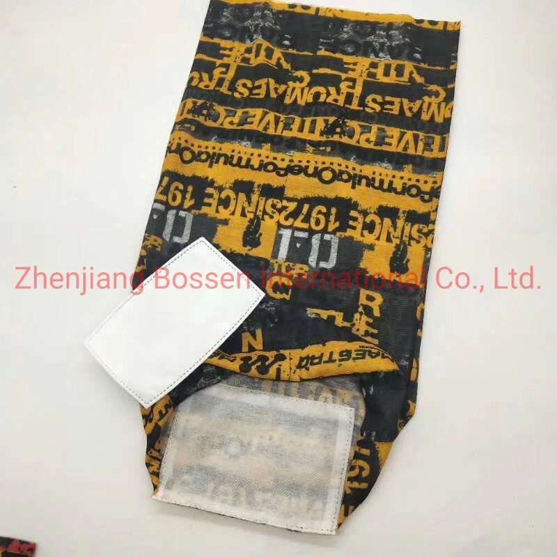 China Factory OEM Customized Polyester Microfiber 25*50cm Protective Neck Tube Face Mask with Filter