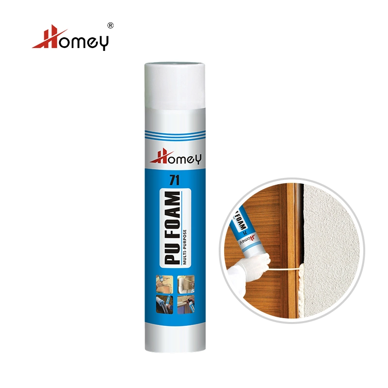 Homey Customized Brand Ready to Use Door Frame Fixing Economical PU Foam Spray