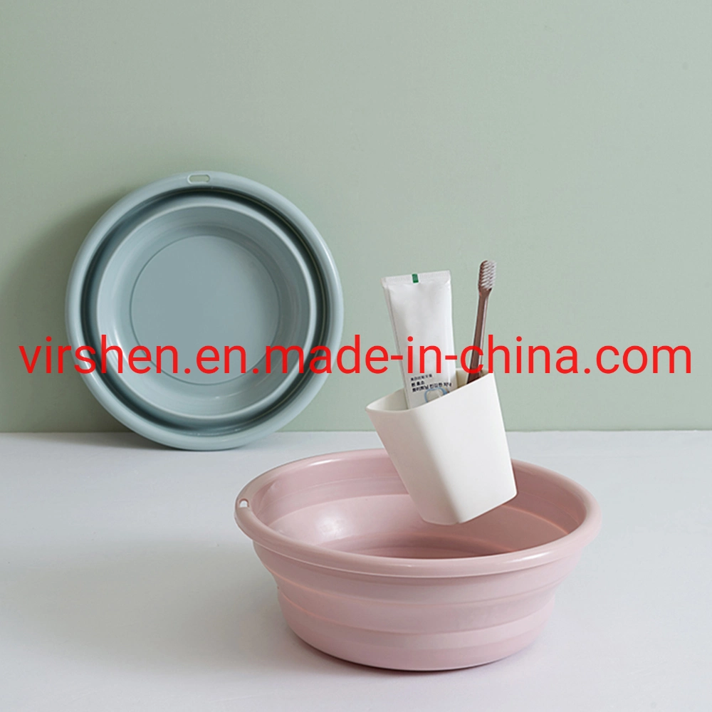 High quality/High cost performance  Durable Square Shaped Collapsible Silicone Folding Washing Bowl Basin