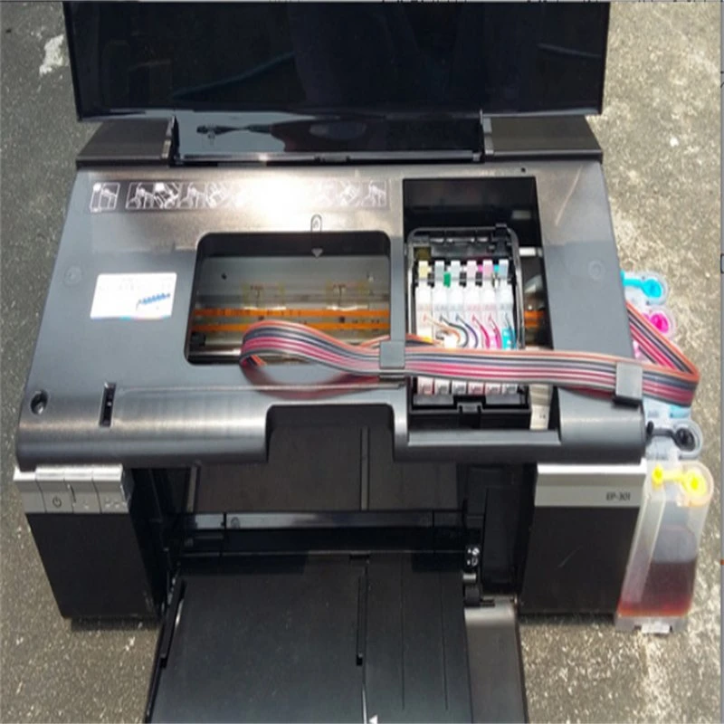 Second-Hand Color Inkjet Printer for Photo Thermal Transfer Sublimation Disc Home Office Printer