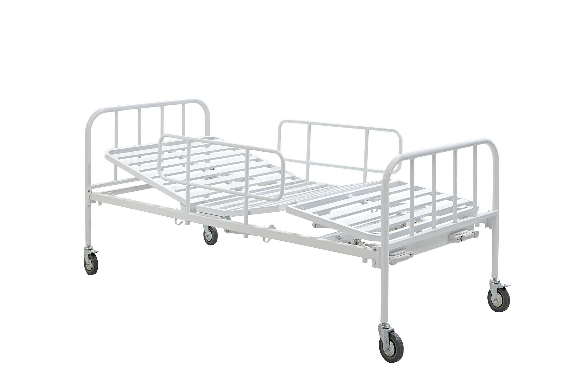 High-Quality Hospital Economic Manual Fixed Steel Bed