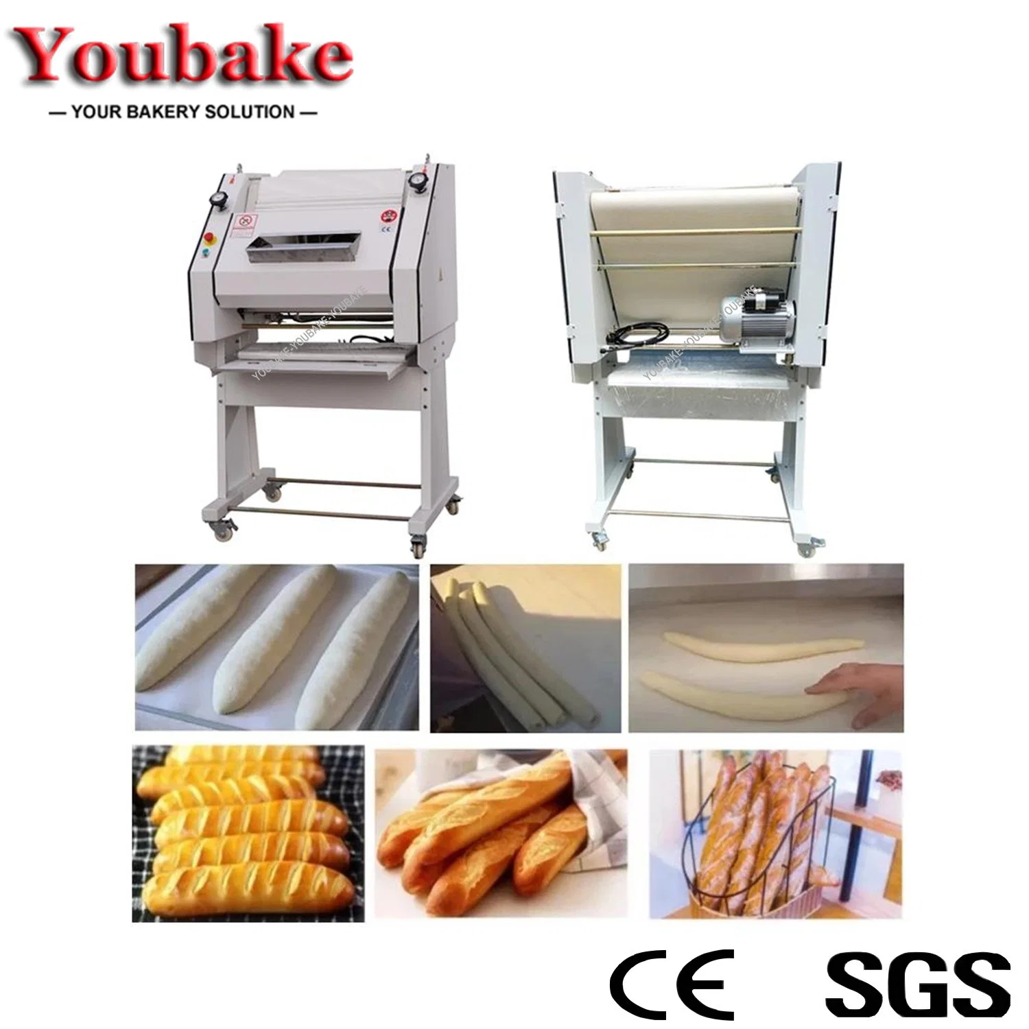 Hot Sell French Bread Dough Baguette Sticks Molding Making Kitchen Machine Equipment