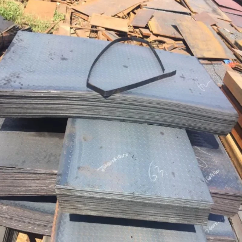 Spot Sales of Q235B Carbon Steel Pattern Board Site Materials