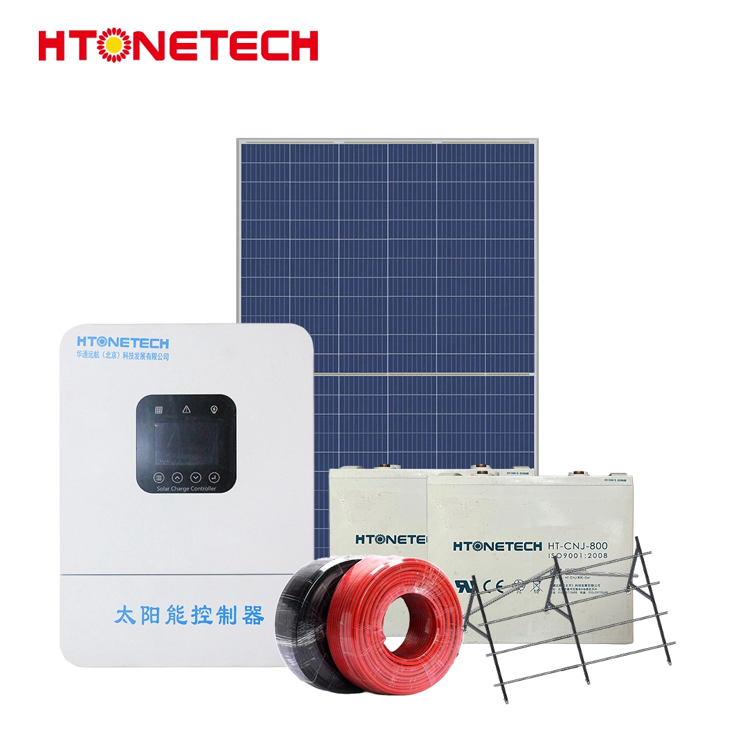 Htonetech Standard Competitive Price Solar off Grid System Manufacturing China 17kw Camper Solar Power System with Solar Power Charging Controller