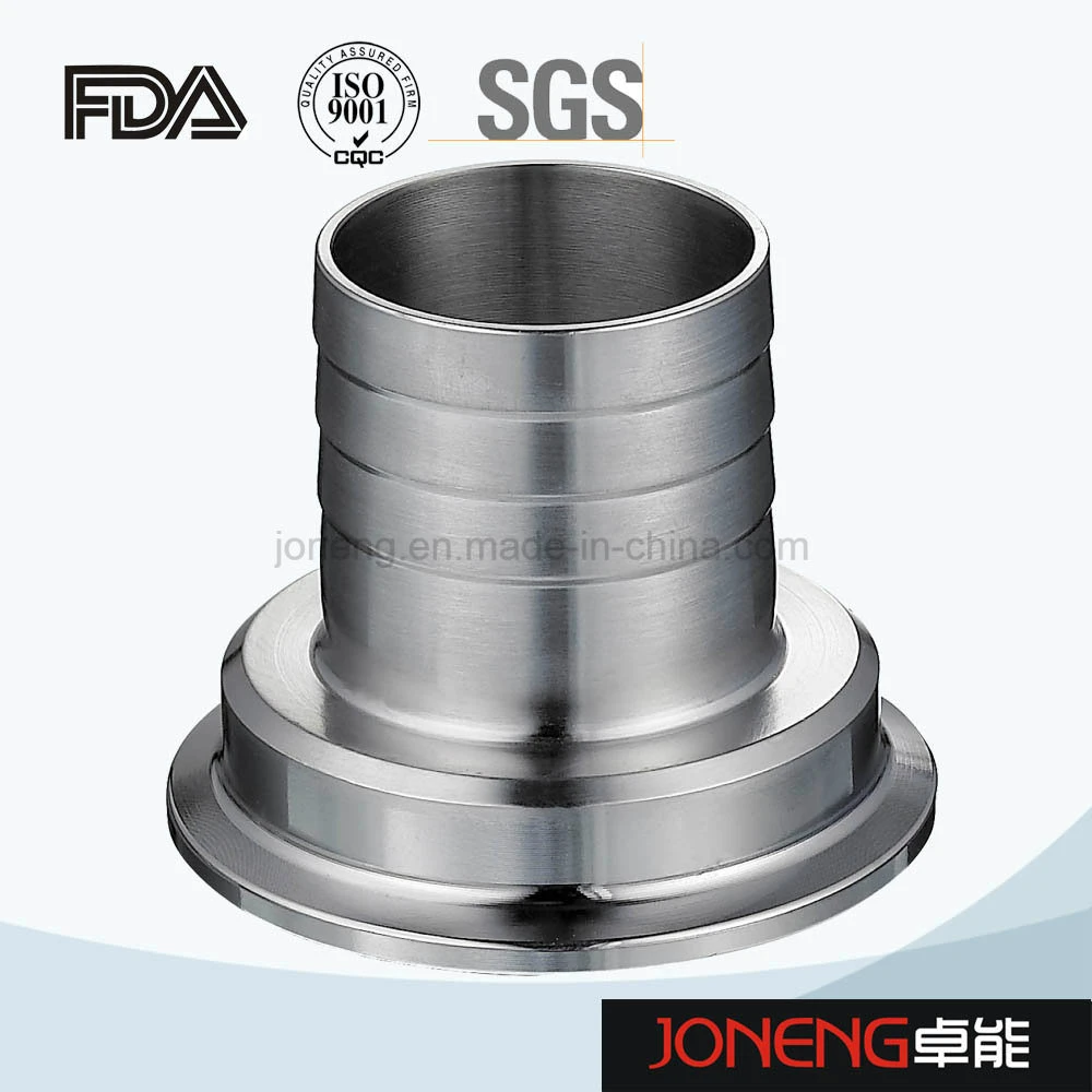 Stainless Steel Sanitary Grade Hose Adaptor Pipe Fittings for Oil Water and Gas