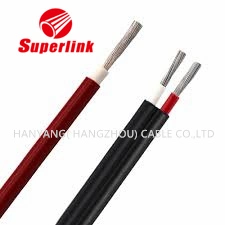 High Quality TUV 4mm 6mm 10mm Customized DC Solar Cable PV Wire for Solar Panel
