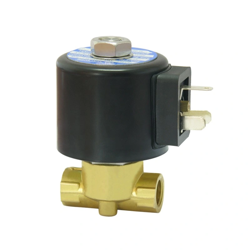 Big Size Gas Solenoid Valve -- Brass Body