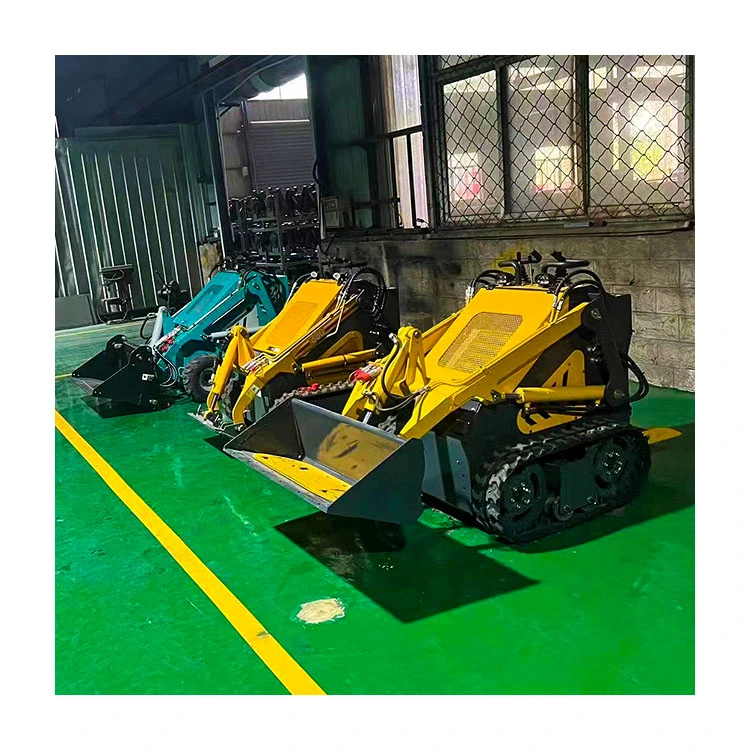 Manufacturer Sale Crawler/Compact Skid Steer Loader with Attachments