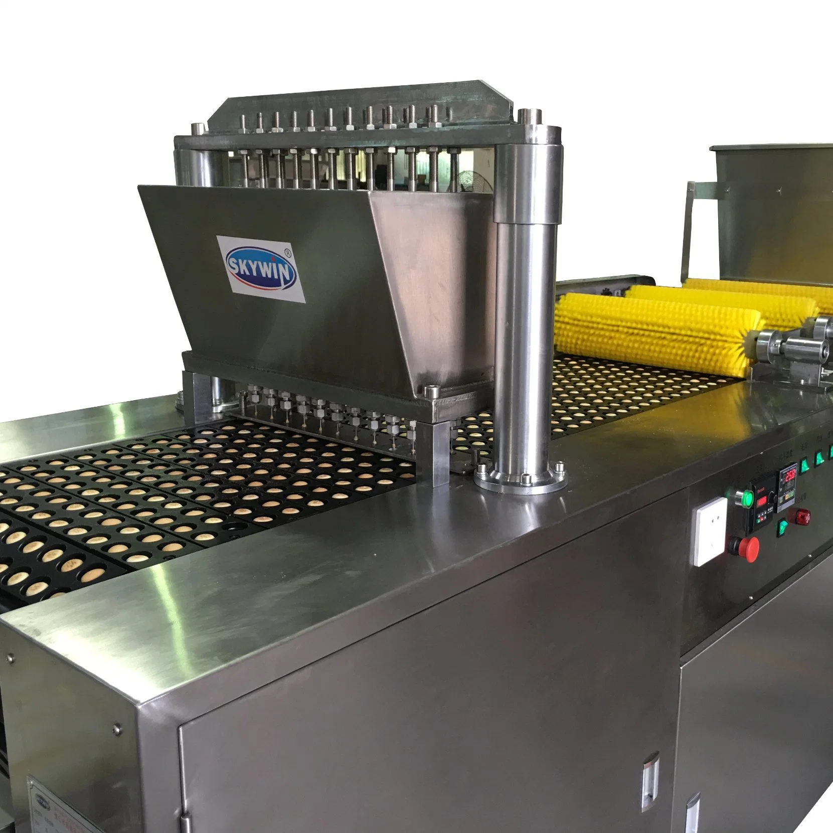 Industria Crema Jam máquina de llenado de chocolate máquina de inyección de galletas