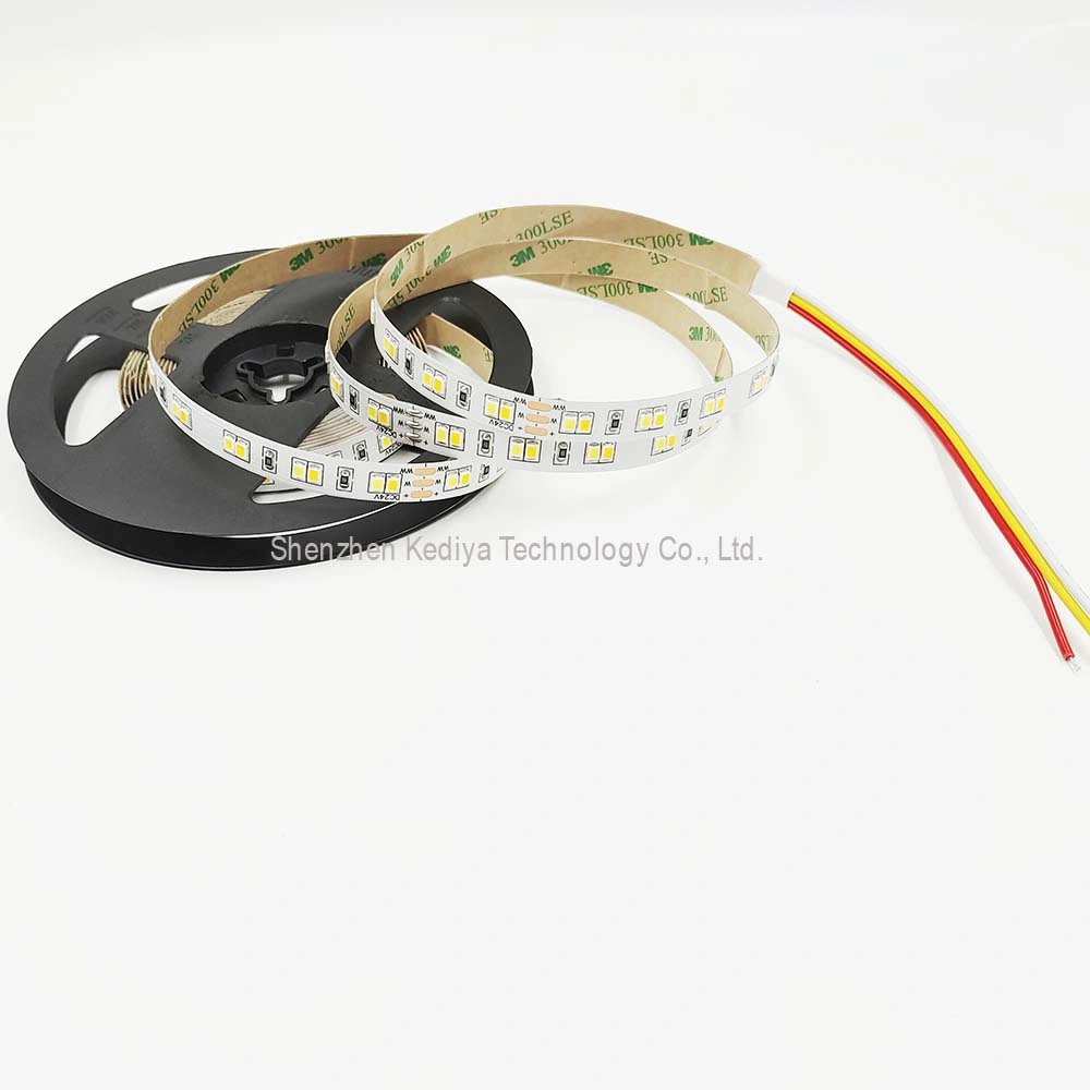 SMD2835 120LED/M Dual White CCT LED Strip Light Warm White Nature White 1800-6500K LED Tape