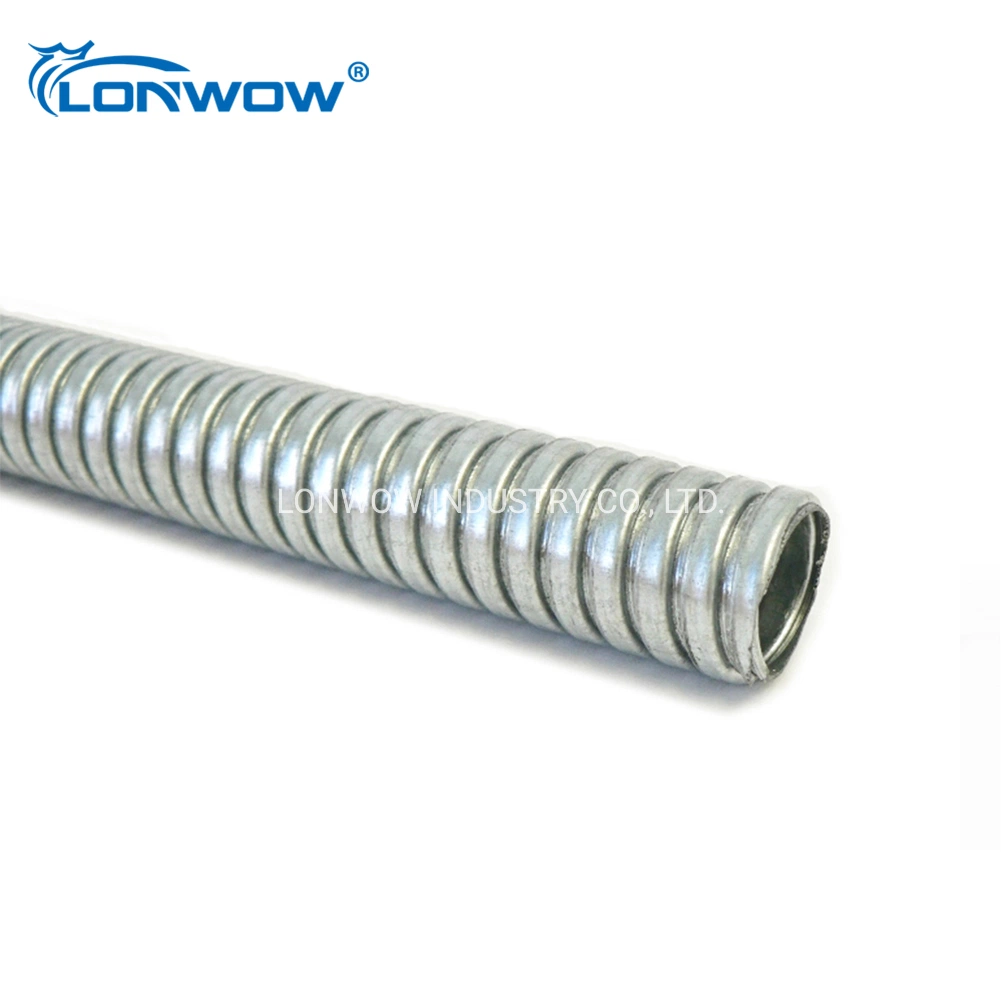 by Zinc Metal Flexible Conduit