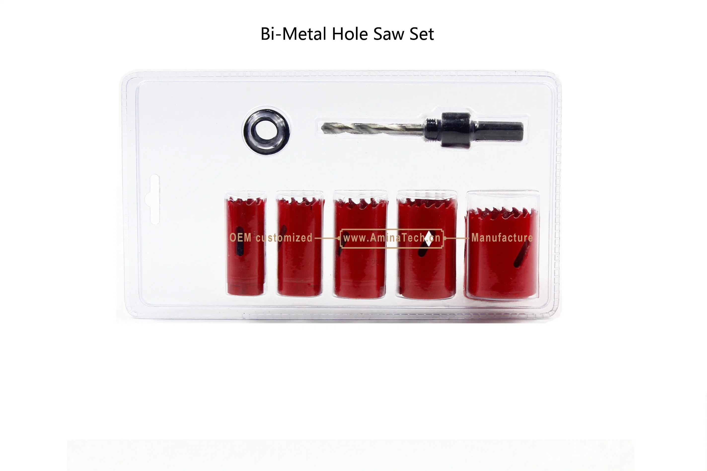 7PC Bi-Metal Scie Set,la puissance des outils,forets