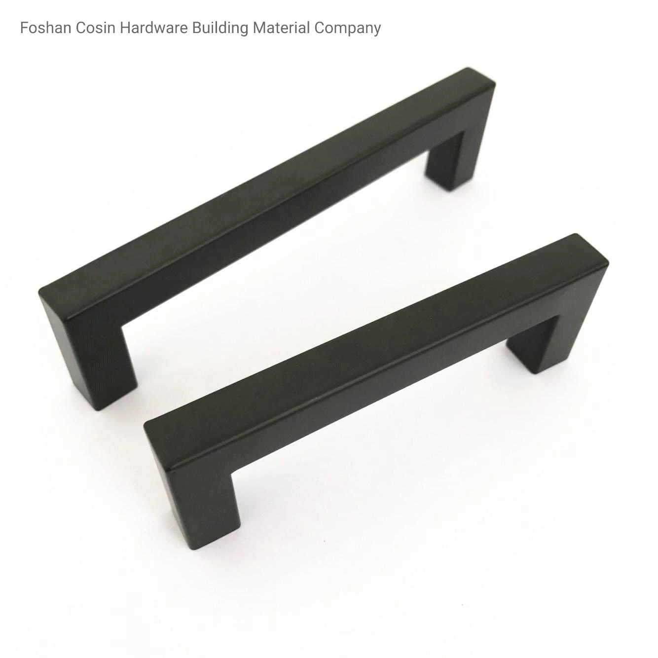 Black Matt 12X12mm Bar Kitchen Cabinet Furniture Pull Handle