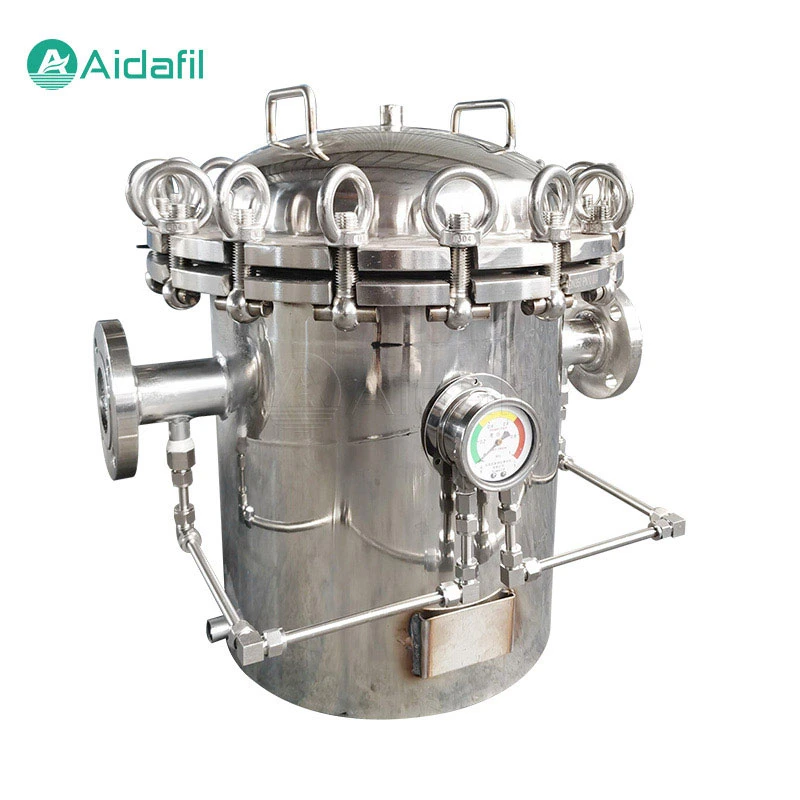 Hot Sale Stainless Steel Basket Filter with Strong Magnetic Rods for Removing Iron Filings and Iron Powder