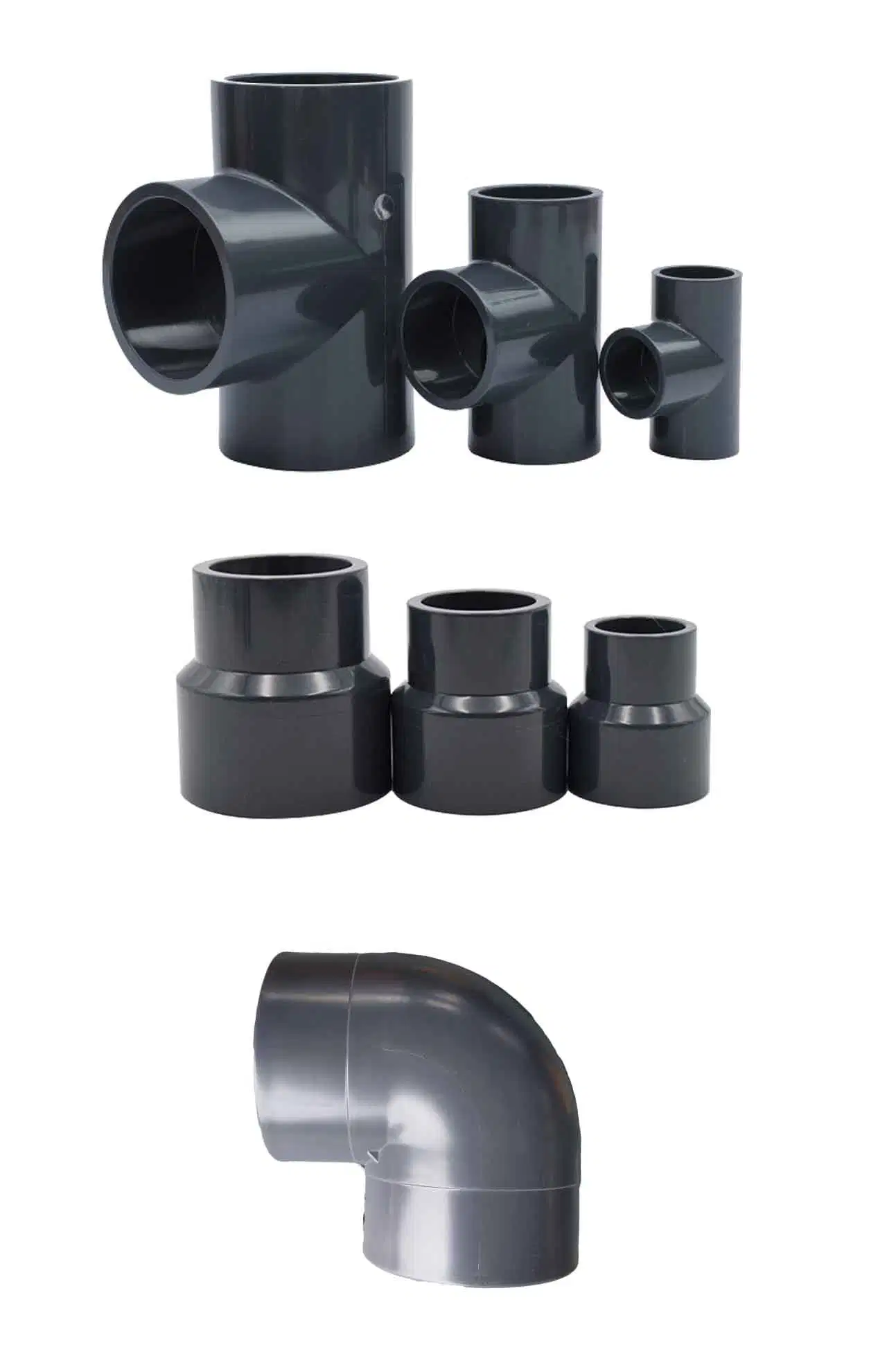 High quality/High cost performance UPVC Water Pipe Fittings Pn16 Union Connector and Coulping for Raw Water Transmission, Potable and Municipal Water Application