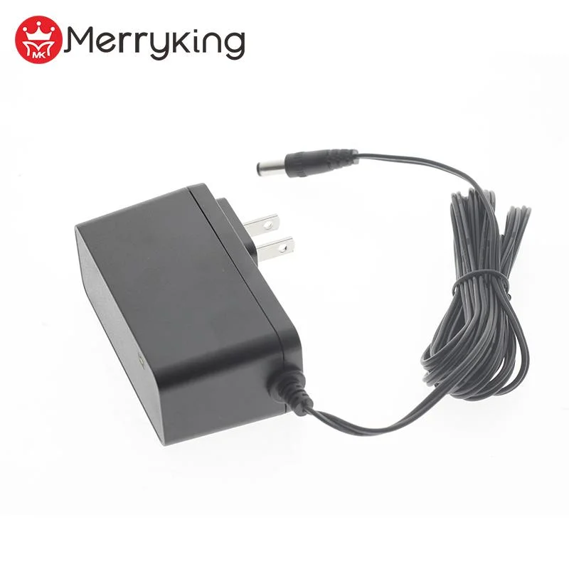 Us Plug 12V Black Power Adapter Portable Wired Light Changed 12.6V 18650 Lithium Battery Charger 1000mA Accessories