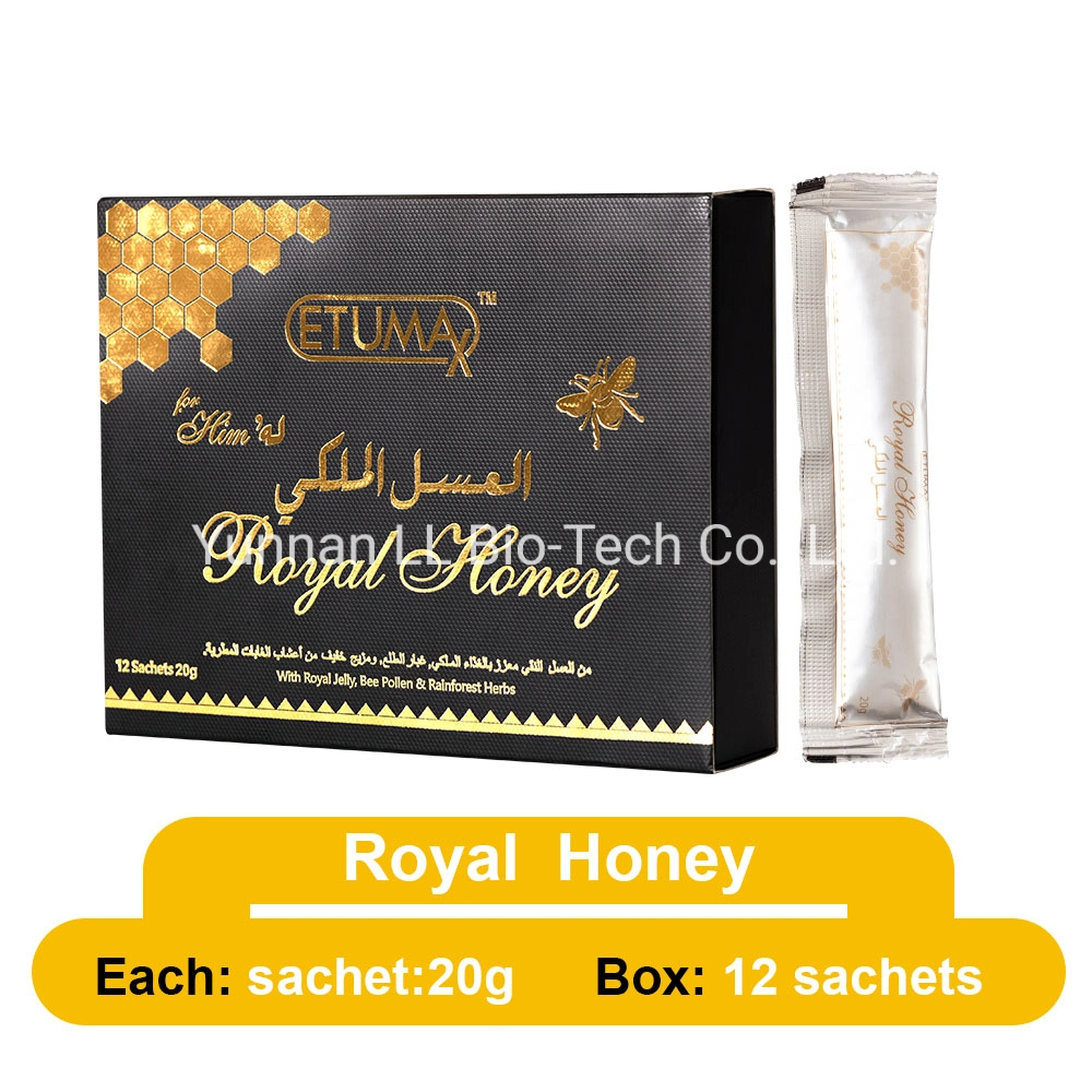 Hochwertige Etumax Royal Honig lange Zeit für das Leben 12sachet * 20g
