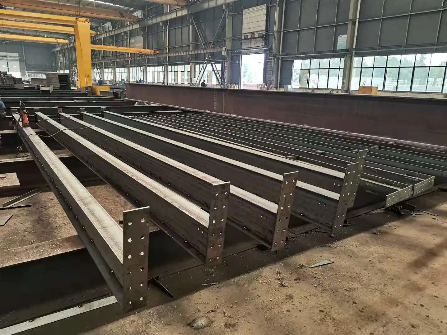 Prefab Galvanized and Painting Steel Structure for Construction