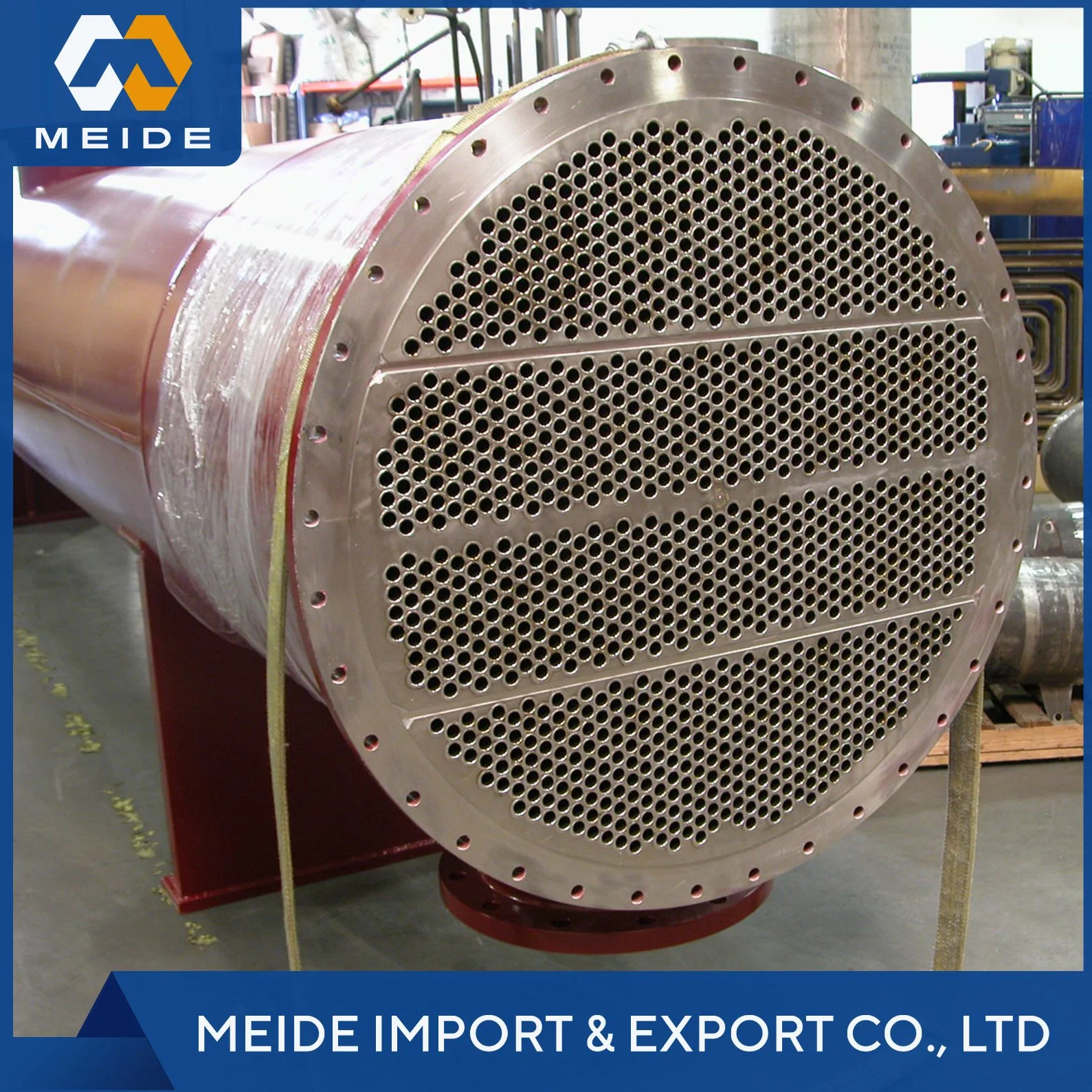 OEM ODM Supports Customized Titanium Heat Exchanger Housing PVC Seamless Titanium Tubes as Thermal Conductors