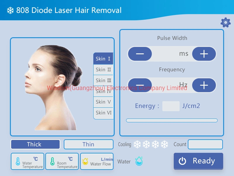 Kits Components of Small 300W Diode Hair Removal Machine