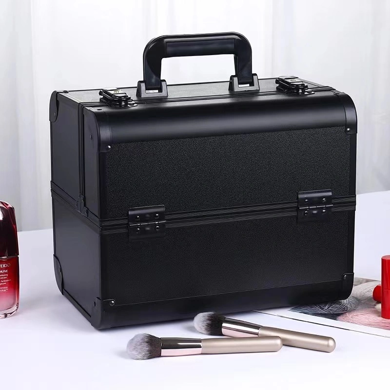 Portable Professional Cosmetic Bag Suitcases for Cosmetics Large Capacity Women Travel Makeup Bags Box Manicure Cosmetology Case