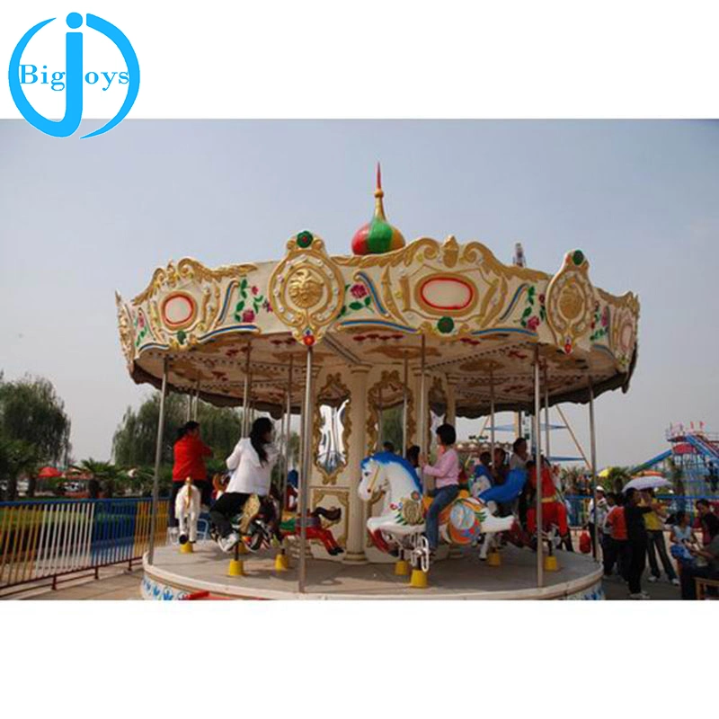 Hot Sell Attractive 12 Seats Fairground Rides Small Carousel for Sale