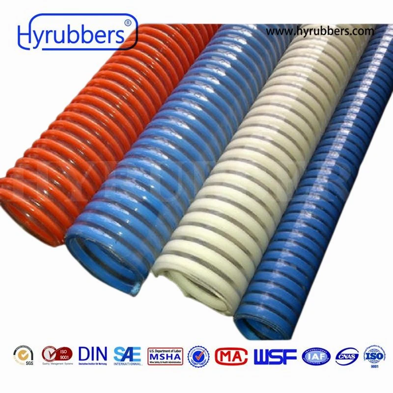 Anti-UV Transparent PVC Suction Hose Flexible Water Hose